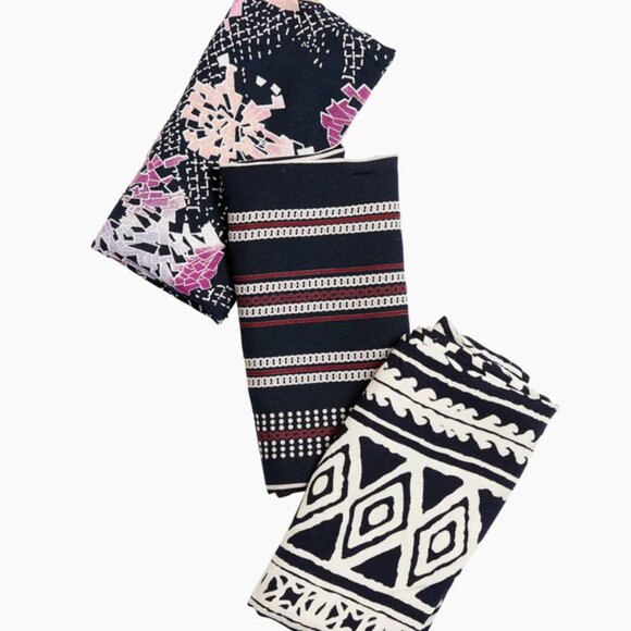 Buddha Pants Accessories - Buddha Pants Unisex One Size Boho Fashion Hippie Bandana Variety (3 Pack) Black